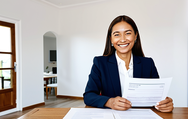 대출 금리 고정과 변동 차이 - Financial Planning**

A fully clothed financial advisor in a professional office setting, explaining...