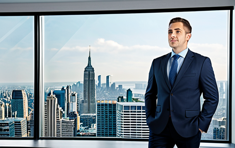 대출 금리 고정과 변동 차이 - Fixed Interest Rate Benefits**

A businesswoman in a modest business suit, smiling confidently, hold...