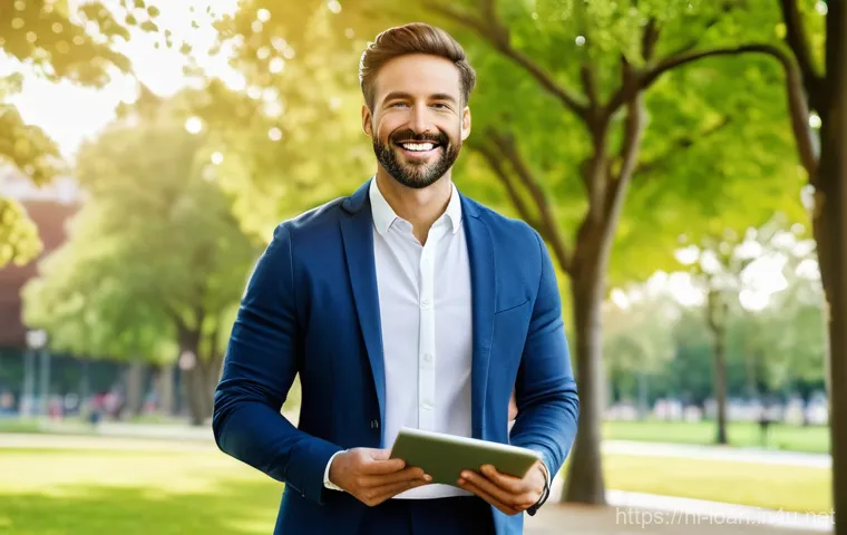 대출 금리 추이 확인 - **Prompt:** "A realistic photograph capturing a thoughtful young adult, around 25-30 years old, male...